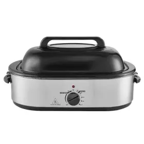 Kjl18qtysjsbhsvihv1-1120 Branded Electric Roaster Oven 18 Quart Siver Slow Cooker 1450-watt Turkey With Sel