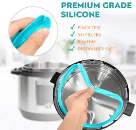 8qt-01 Branded01 Silicone Sealing Ring 3 Pack Savory Sky Blue And Sweet Cherry Red Common Trans #2