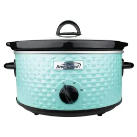 Brentwood 812330024393 3.5-quart Diamond-pattern Slow Cooker Blue Brentwood 812330024393 3.5-quart Diamond-pattern Slow Cooker Blue