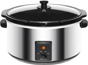 Sc-170s Brentwood Appliances 181225000362 8.0 Quart Slow Cooker Stainless Steel Sc170s