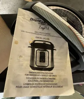 Epc-636 Brentwood Select Easypot/easy Pot 6-quart 8-in-1 Electric Multicooker #2