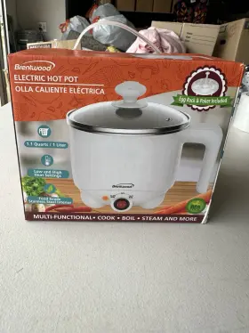 Hp-3011w Brentwood 1.1 Quart Electric Hot Pot