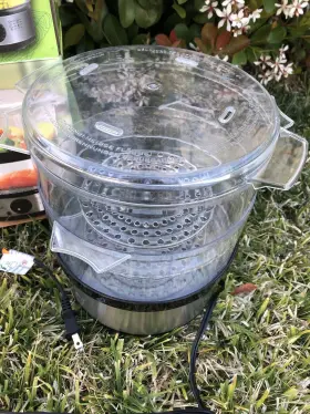 Ts-1005 Brentwood 2-tier Food Steamer With 5 Quart Capacity #2