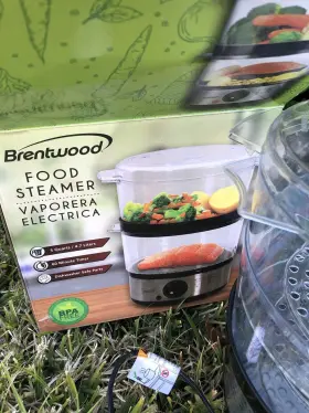 Ts-1005 Brentwood 2-tier Food Steamer With 5 Quart Capacity #3