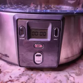 Bfs600xl Breville Healthsmart Food Steamer Model Digital Display Stackable Trays #3