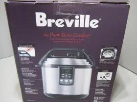 Bpr650bss Breville Fast Slow Cooker 6 Quart Pressure New Free Shipping Bpr650bss Breville Fast Slow Cooker 6 Quart Pressure New Free Shipping
