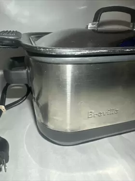 Bsc560xl Breville Bsc560 Xl Slow Cooker 7 Quart Tested Works Nonstick Read #2