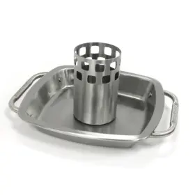 Broil King 060162691331 69133 Stainless Steel Chicken Roaster With Pan Broil King 060162691331 69133 Stainless Steel Chicken Roaster With Pan