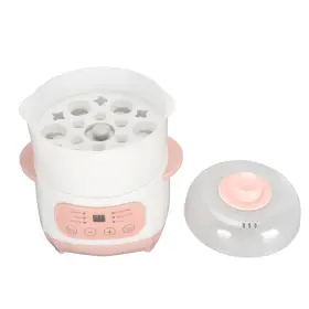 Busoth9ib4d6qg08-12 Busoth Smart Soup Cooker Round Arched Lid Electric Stew Pot Ceramic Lining 24h Time