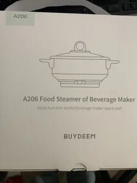 A206 Buydeem Food Steamer Of Beverage Maker New In Box #2
