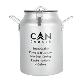 Cancooker 882610649783 Original 4 Gallon Edition Convection Steam Cooker Serves Up To 20 People