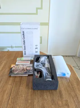 Ls-sv02q Cattleman Cuisine New Mini Sous Vide Cooker. Ls-sv02q. Open Box