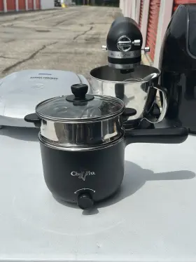 Mv-mmc6881 Chef Pro 1.2 Quart Multi Function Electric Cooker And Steamer Nwob