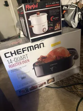 Rj1514-ca Chefman Parini 14-quart Roaster Oven Need Gone Obo