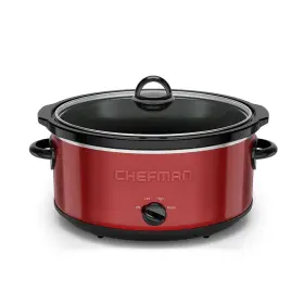 Rj15-7-red Chefman 7- Quart Electric Slow Cooker