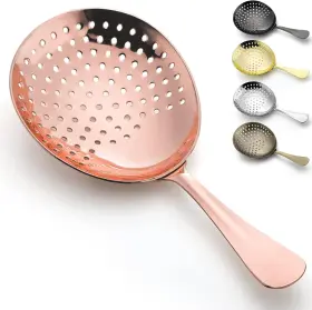 Rj39v2 Chefman Cocktail Strainer Bar Julep For Drinks Fo #2