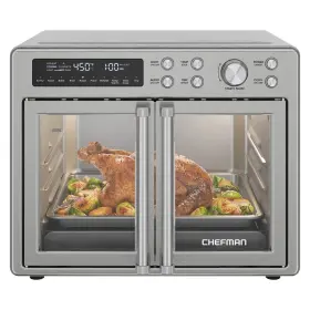 Rj50-fdaf-d25 Chefman Digital French Door Air Fryer Oven Used