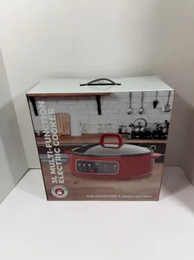 Chefs 849808041798 Counter 3l Multi Function Electric Cooker New In Box