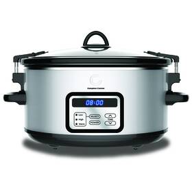 Cc-6300pg-ss Complete Cuisine 6 Quart Slow Cooker - Programmable Stainless Steel