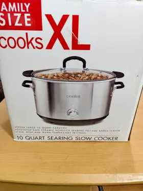 10qct Cooks Xl C1804 Slow Cooker