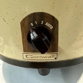 2744 Cornwall Vintage Crockery Cooker Slow Base Only 1970 S 1975 Tested #2 2744 Cornwall Vintage Crockery Cooker Slow Base Only 1970 S 1975 Tested #2