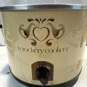 2744 Cornwall Vintage Crockery Cooker Slow Base Only 1970 S 1975 Tested #3 2744 Cornwall Vintage Crockery Cooker Slow Base Only 1970 S 1975 Tested #3