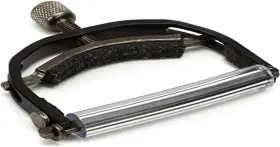 Kc39412 Costway 12-string Guitar Capo - Made In Usa Black