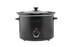 Courant 810941026621 Slow Cooker 5.5 Quart Crock With Easy Cooking Options Dishwasher Safe Pot A