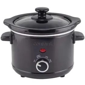 3-cooking Courant 840380202270 1.6 Quart Black Mini Slow Cooker With Settings