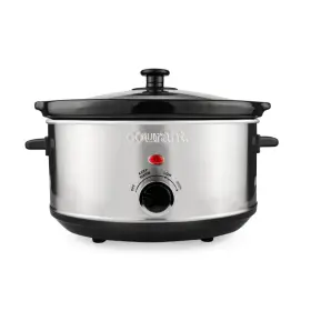 Csc-3525st-ob Courant 3.5 Quart Slow Cooker Multiple Settings Ceramic Bowl Stainless-open Box