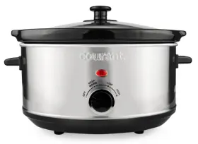 Csc-7025stu Courant 6.5 Quart Slow Cooker Multiple Settings Ceramic Bowl Stainless