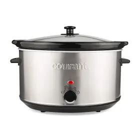 Csc8525st Courant Oval Slow Cooker Crock With Easy Options 8.5 Quart Dishwasher Safe Pot Stai Csc8525st Courant Oval Slow Cooker Crock With Easy Options 8.5 Quart Dishwasher Safe Pot Stai