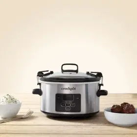 Crock-pot 053891145510 4 Quart Travel Proof Cook And Carry Programmable Slow Cooker - Silver #2