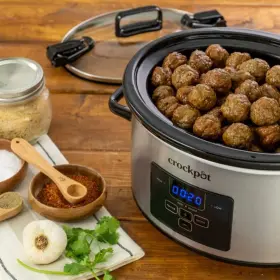 Crock-pot 053891145510 4 Quart Travel Proof Cook And Carry Programmable Slow Cooker - Silver #3