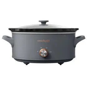 Crock-pot 053891179621 Manual 7-quart Slow Cooker Mussel Grey
