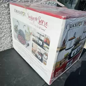 187035 Crock-pot Swing And Serve Electric Slow Cooker New - 1.5 Quart A 3.5 Rare #3
