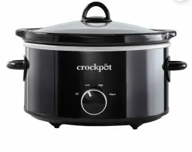 202017 Crock-pot 4 Quart Slow Cooker - Black