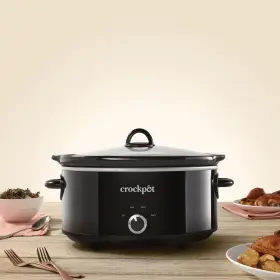 2101504-1 Crock-pot Manual 7-quart Slow Cooker Black New Upgrade