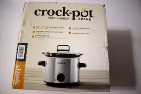 2121314 Crock-pot Slow Cooker 2 Quart Round People Stainless Steel