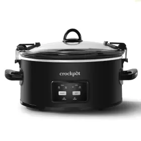 2125185 Crock-pot 6 Quart Cook And Carry One Touch Programmable Slow Cooker Matte Black 2125185 Crock-pot 6 Quart Cook And Carry One Touch Programmable Slow Cooker Matte Black