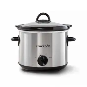 2135591 Crock-pot Crockpot 3 Quart Black/silver Stoneware Slow Cooker