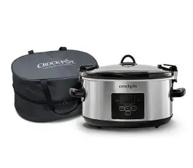 2139008 Crock-pot 7quart Programmable Cook And Carry Extra Large Slow Cooker Digital Timer 2139008 Crock-pot 7quart Programmable Cook And Carry Extra Large Slow Cooker Digital Timer
