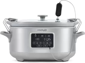 2176658 Crock-pot 7-quart Cook And Carry Slow Cooker With Sous Vide Programmable Stainle