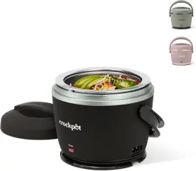 2178594 Crock-pot 20oz Portable Electric Lunch Box Food Warmer - Black Licorice