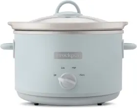 2207466 Crock-pot Manual Design Series 4.5 Quart Slow Cooker Quarts Light Blue