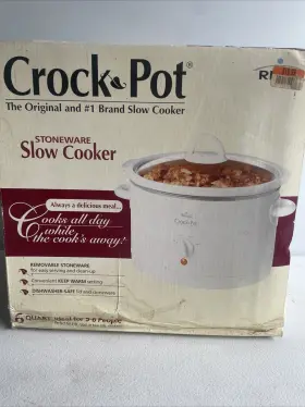 3060w Crock-pot 6 Quart Stoneware Slow Cooker