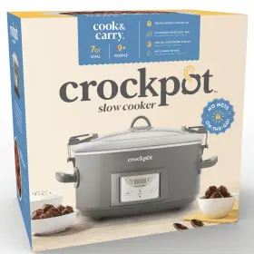 Crock-pot 313055239210 Programmable Slow Cooker With 7 Quart Sous Vide Stainless Steel