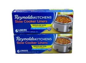 2-slow Crock-pot 313109745780 Cooker Liners Kitchen Chef Recipes Cook Liner Bags Bpa Fr 13x21