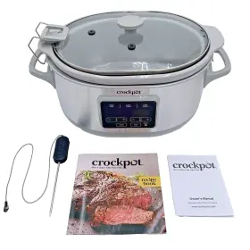 Crock-pot 313113095062 Crockpot 7- Quart Cook And Carry Programmable Slow Cooker With Sous Vide