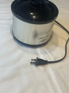 32041-sb Crock-pot Rival Little Dipper Mini Slow Cooker With Lid Model Stainless #2
